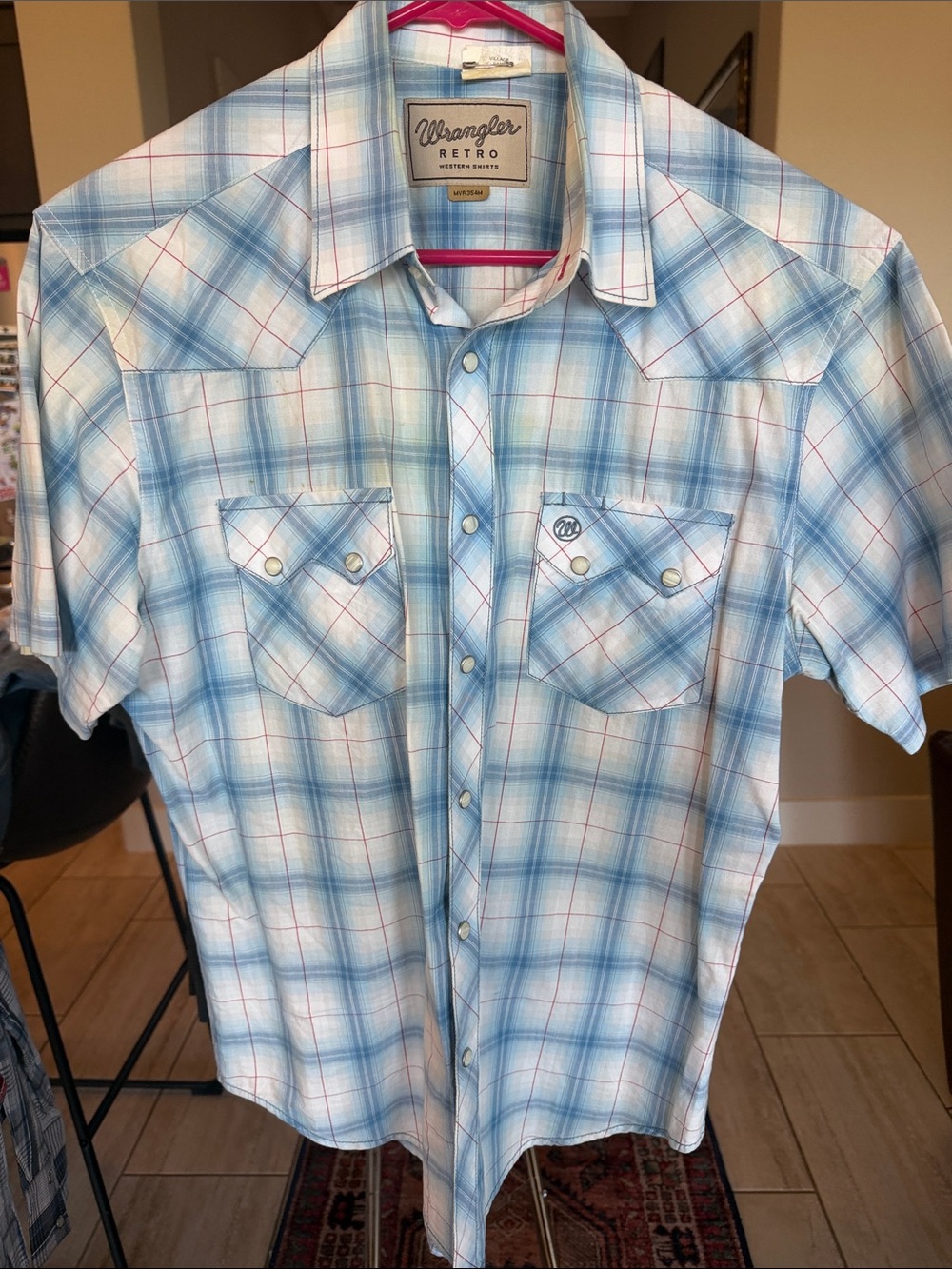Wrangler Retro pearl snap